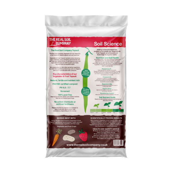 The Real Soil Company Vegetable & Fruit Topsoil - Image 2
