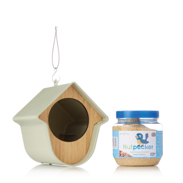2 in 1 Nutpecker Feeding House with Food