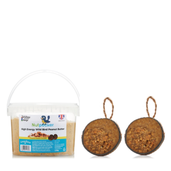 2.5kg Tub of Nutpecker Peanut Butter Bird Food