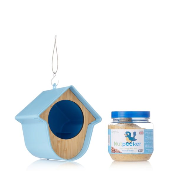 2 in 1 Nutpecker Feeding House with Food - Image 2
