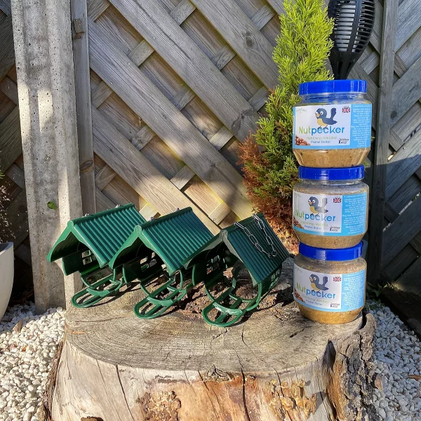 3 x Nutpecker Feeders and Jars - Image 3