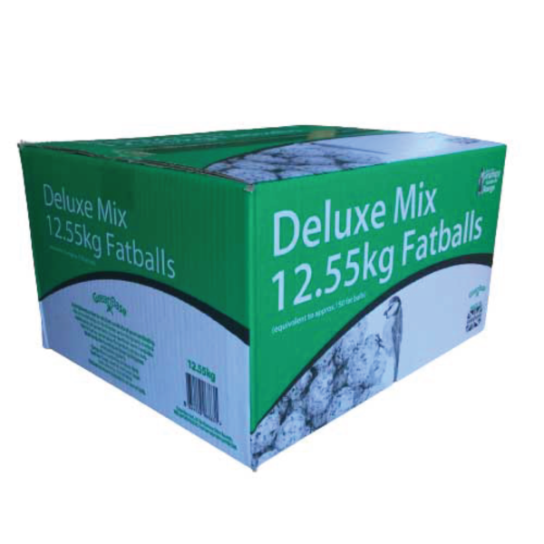 Deluxe Mix Fat Balls - 12.55kg Box of 150